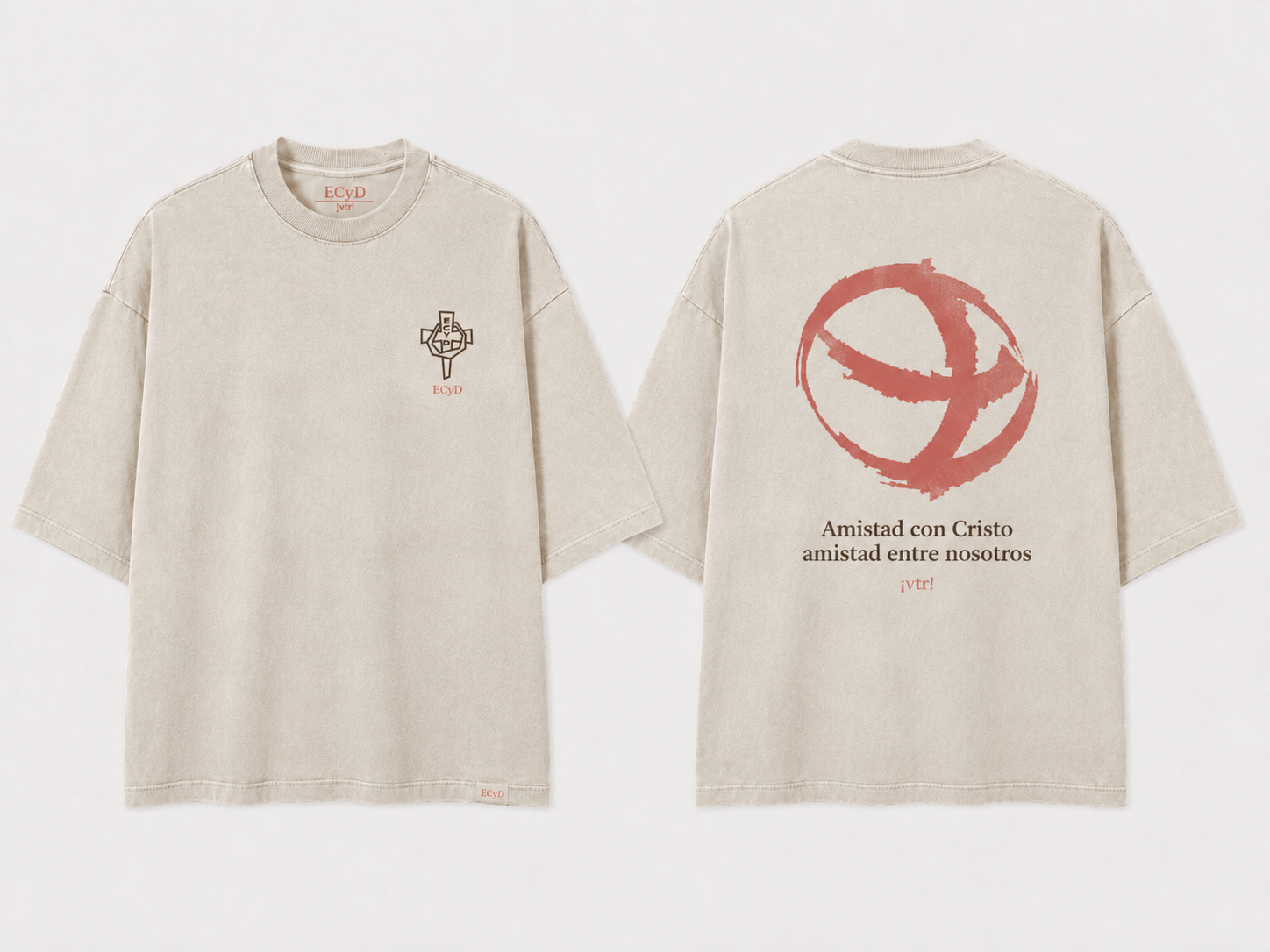 Camiseta ECyD — Amistad con Cristo