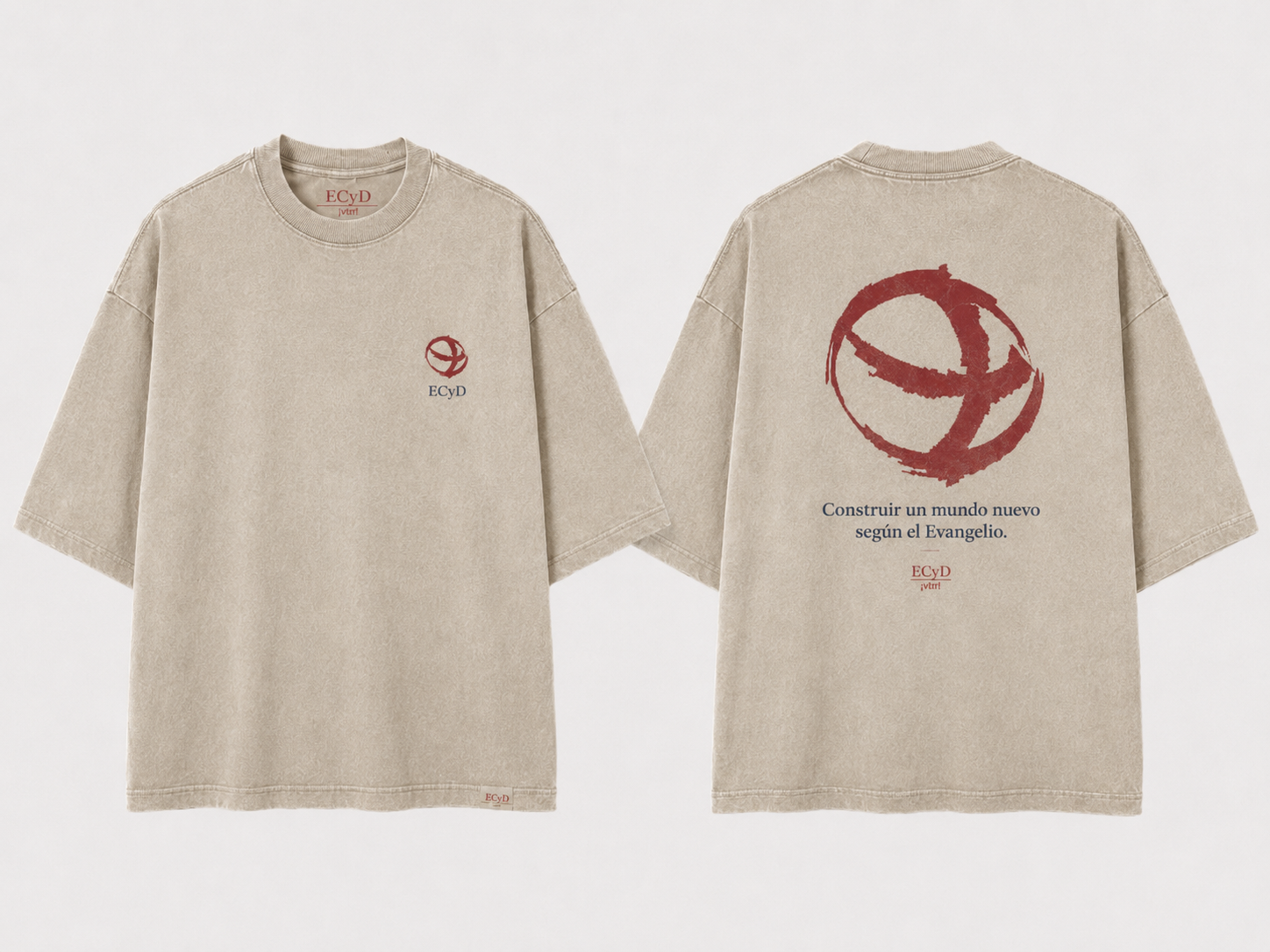 Camiseta ECyD — Construir un mundo nuevo