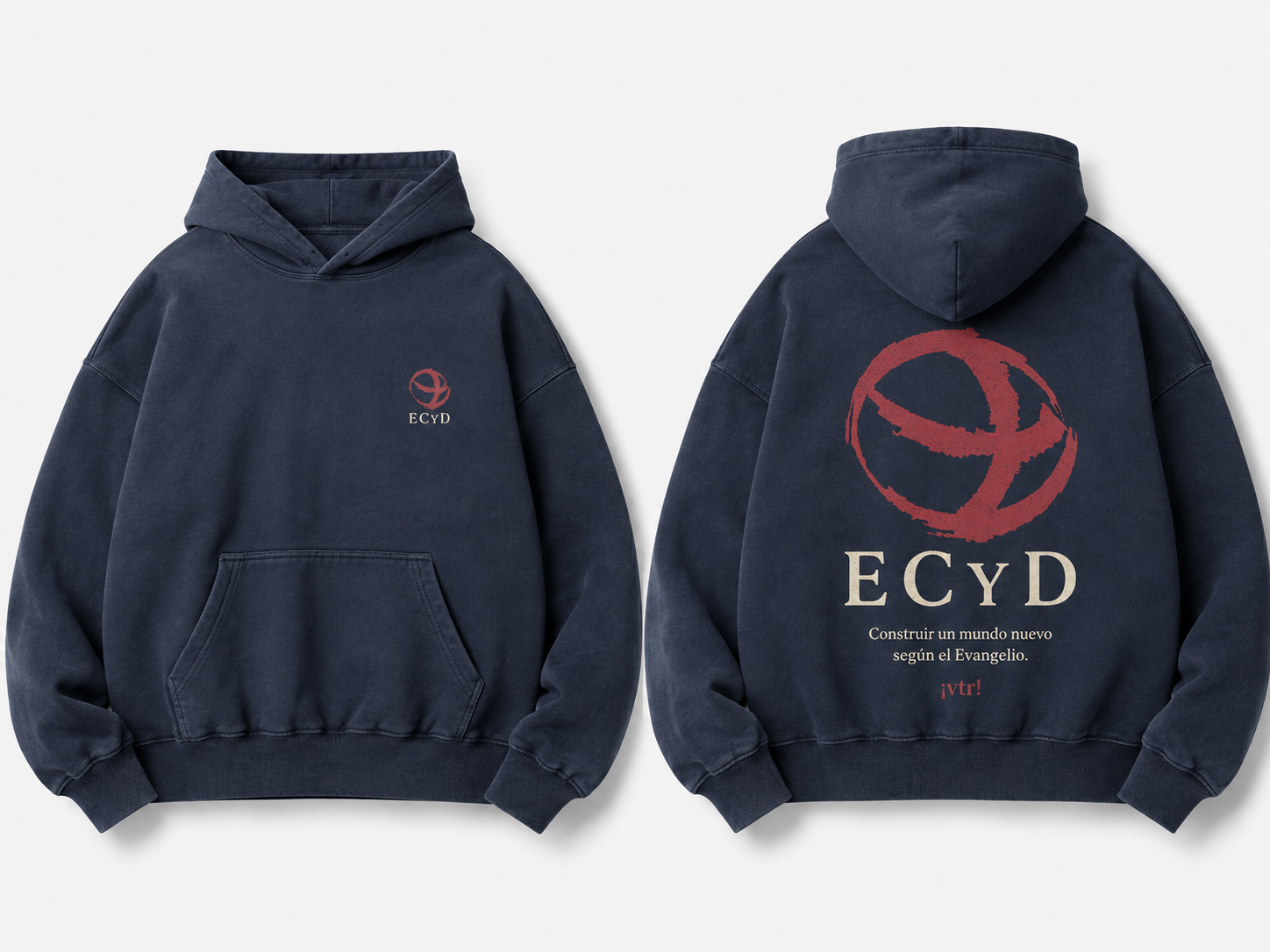 Sudadera ECyD — Construir un mundo nuevo