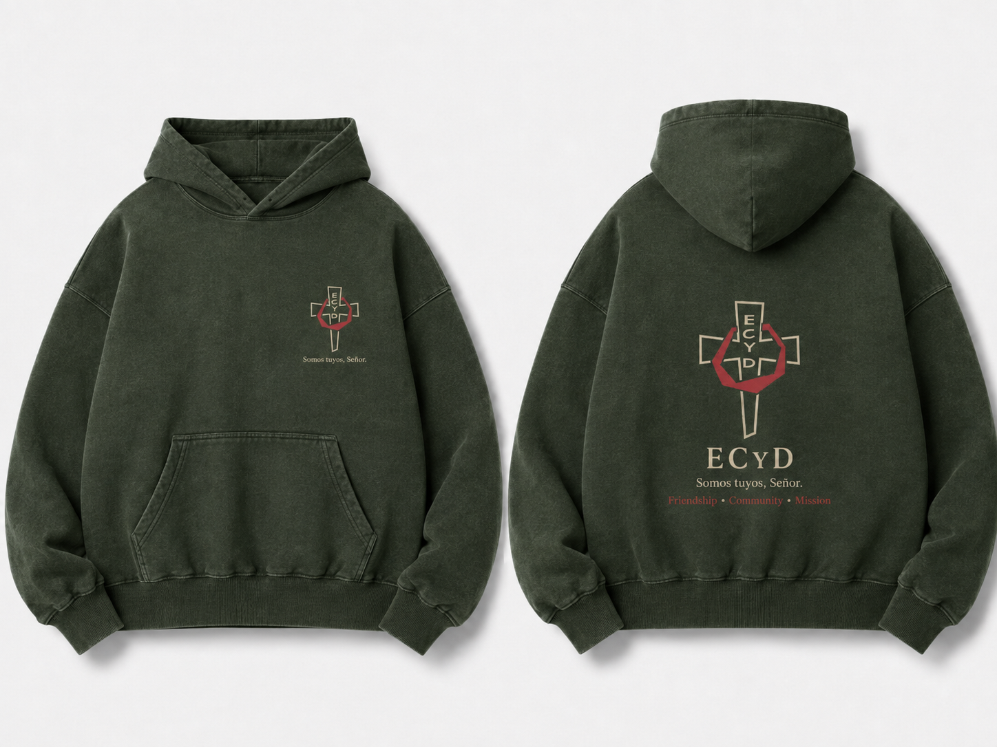 Sudadera ECyD — Somos tuyos, Señor